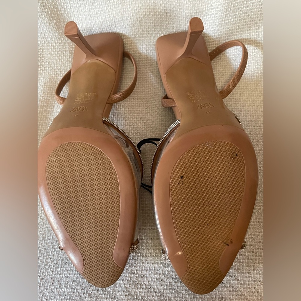 Zara rhinestone sandals - Picture 9 of 12